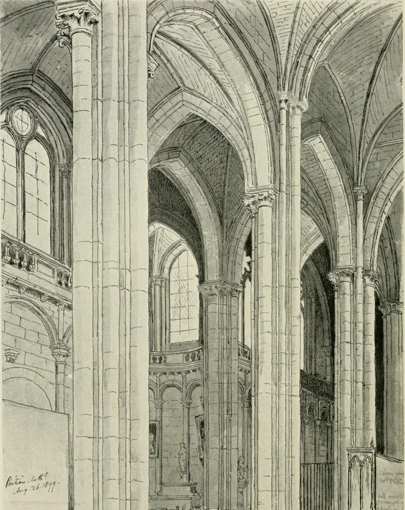 An illustration from Gothic architecture in France, England, and Italy, 1915, leaf 285