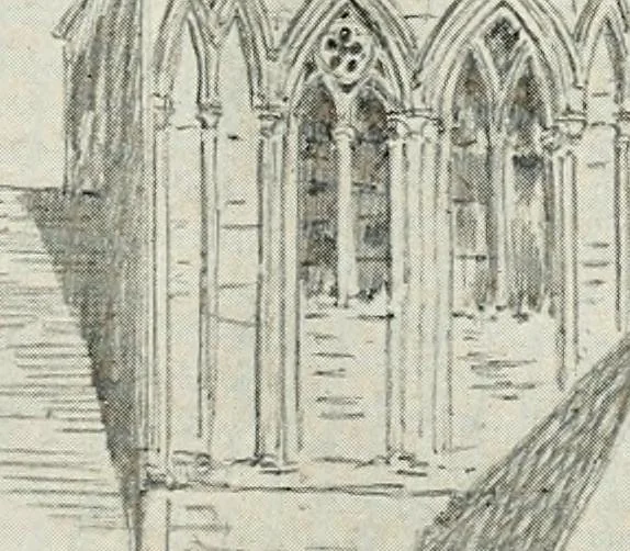 An illustration from Gothic architecture in France, England, and Italy, 1915, leaf 300
