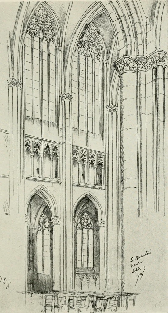 An illustration from Gothic architecture in France, England, and Italy, 1915, leaf 304