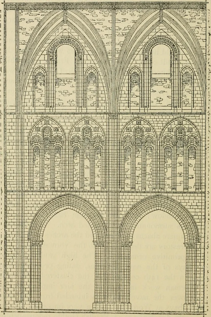 An illustration from Gothic architecture in France, England, and Italy, 1915, leaf 325