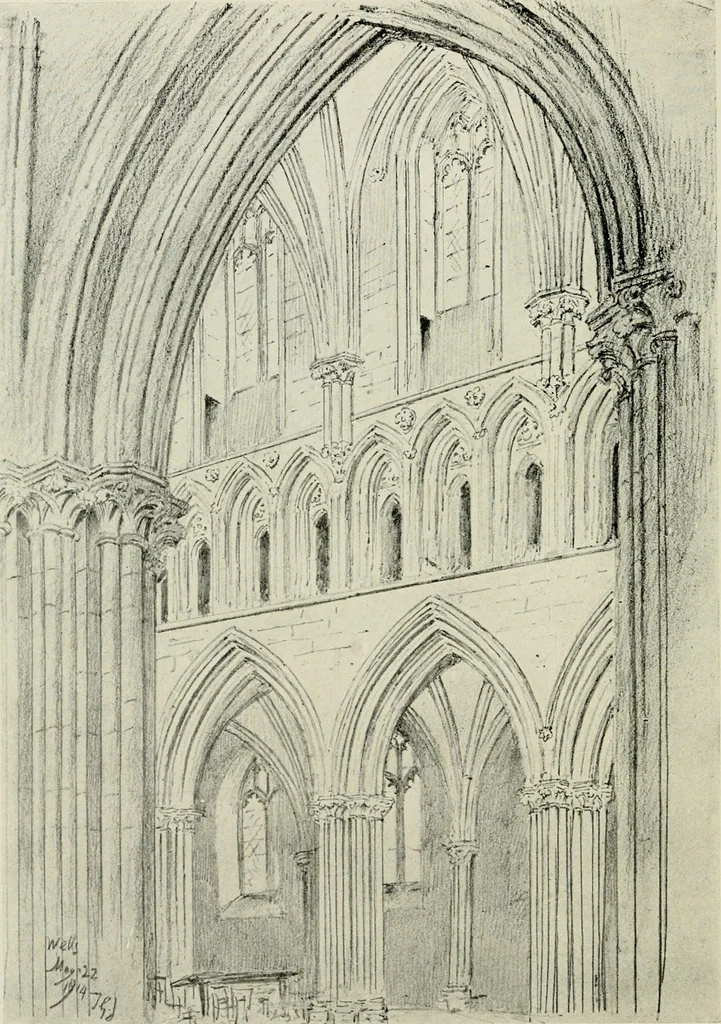 An illustration from Gothic architecture in France, England, and Italy, 1915, leaf 331