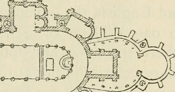 An illustration from Gothic architecture in France, England, and Italy, 1915, leaf 340