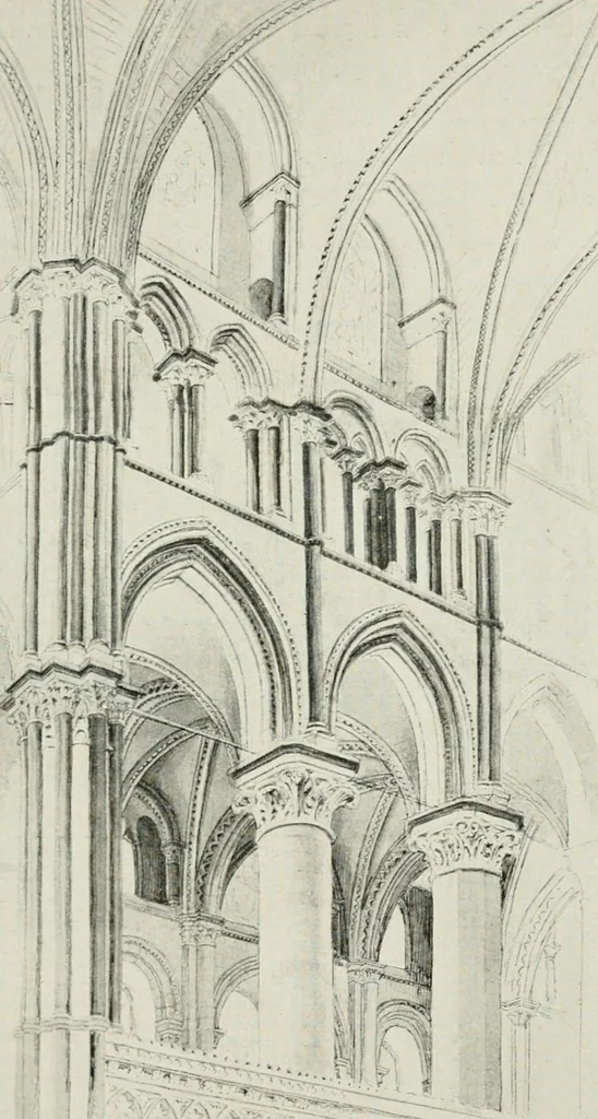 An illustration from Gothic architecture in France, England, and Italy, 1915, leaf 342