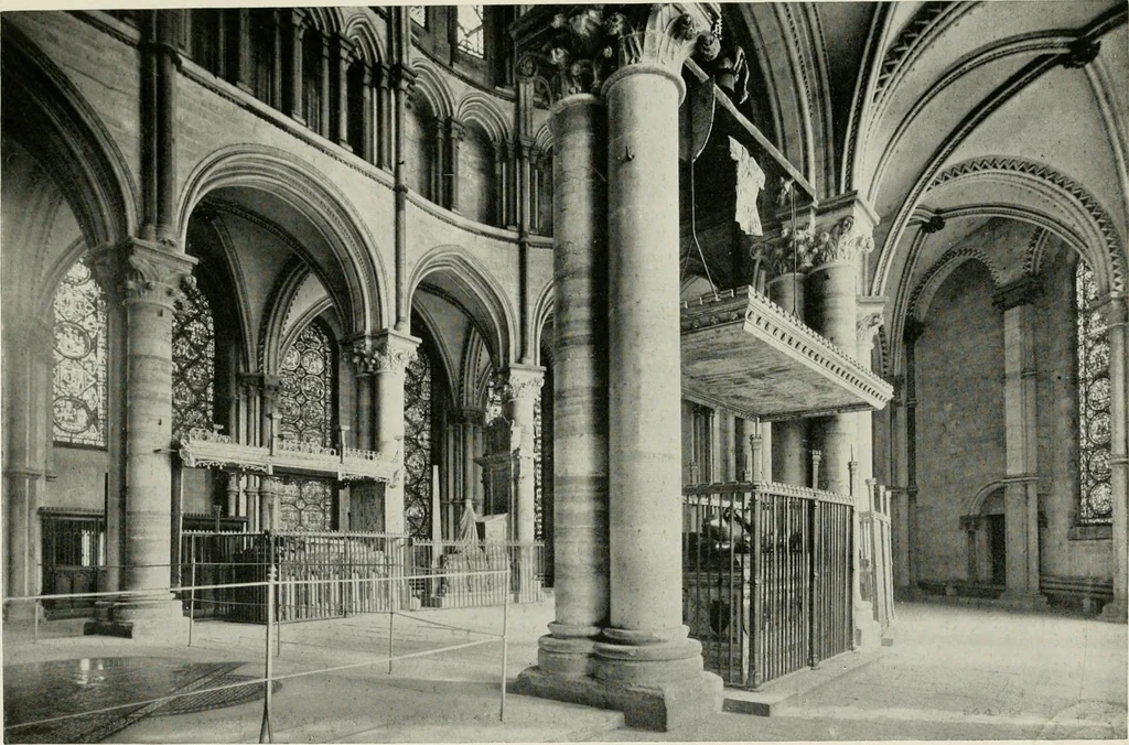 An illustration from Gothic architecture in France, England, and Italy, 1915, leaf 348