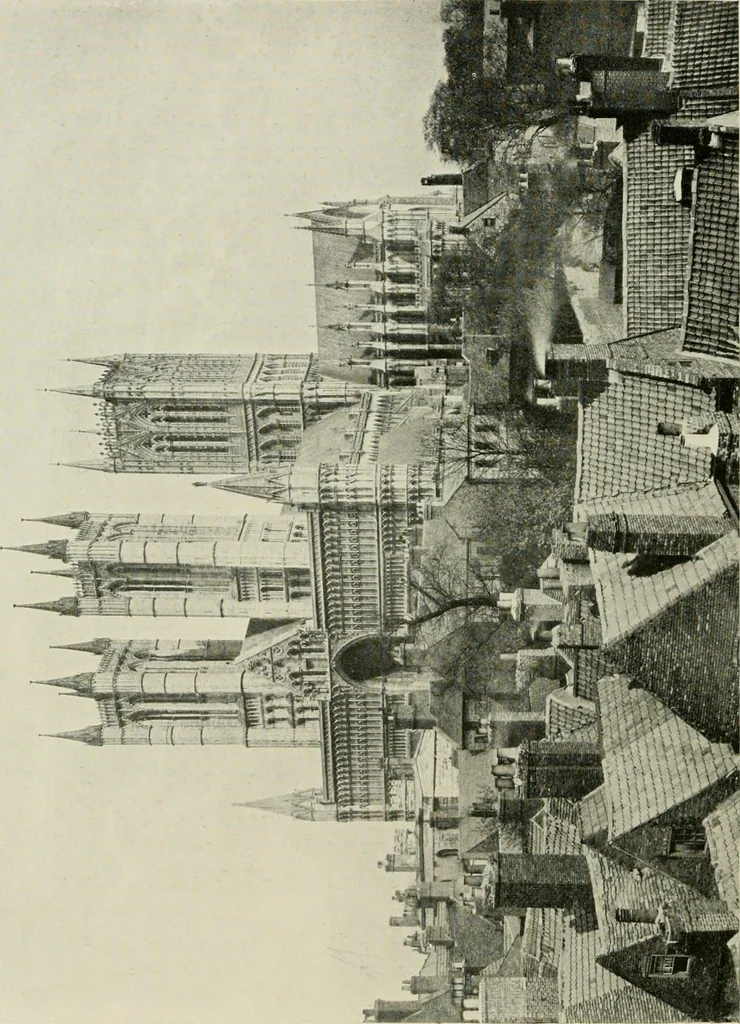 An illustration from Gothic architecture in France, England, and Italy, 1915, leaf 357
