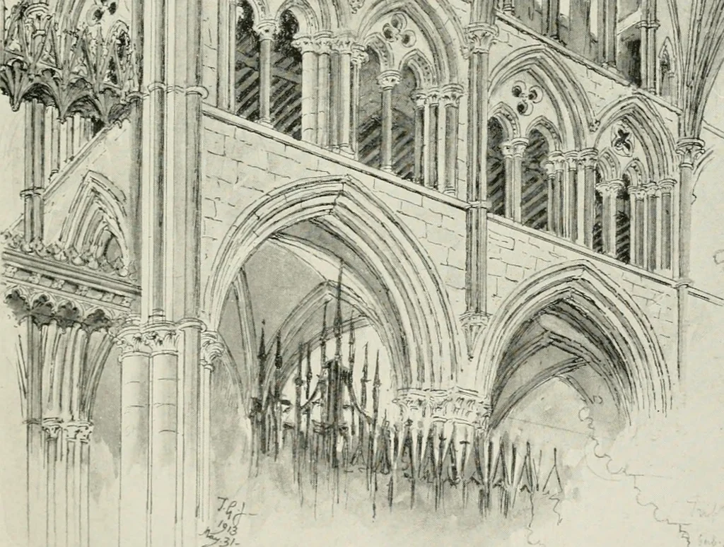 An illustration from Gothic architecture in France, England, and Italy, 1915, leaf 362