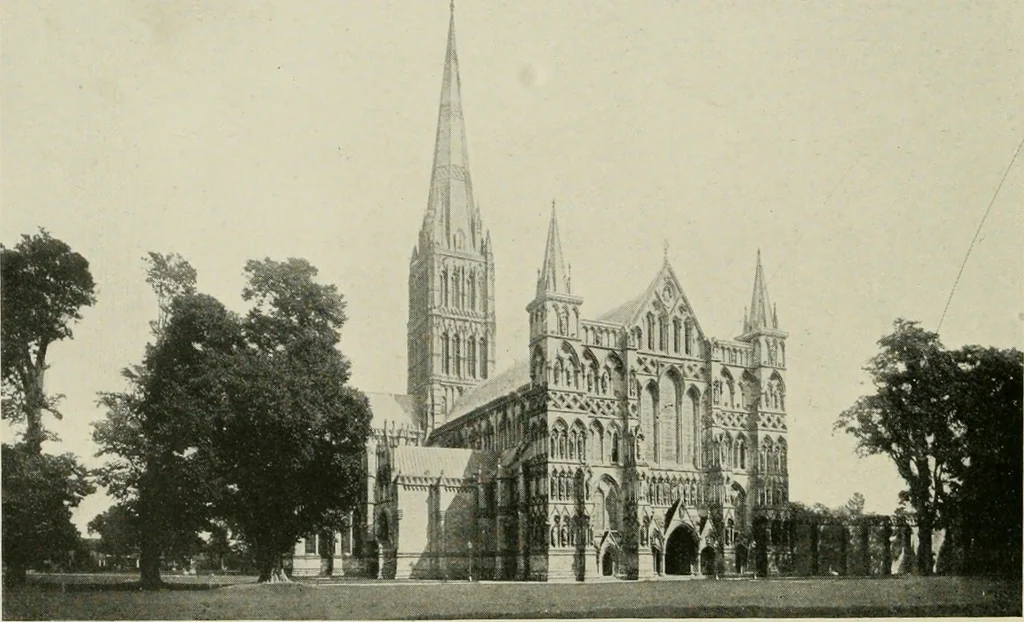 An illustration from Gothic architecture in France, England, and Italy, 1915, leaf 407