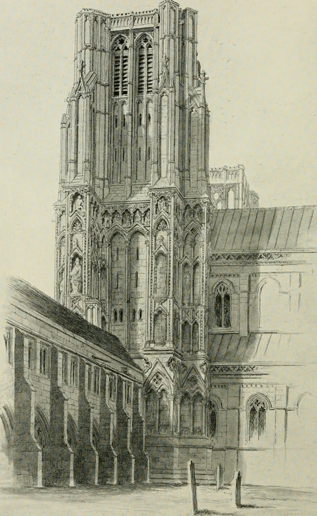An illustration from Gothic architecture in France, England, and Italy, 1915, leaf 415