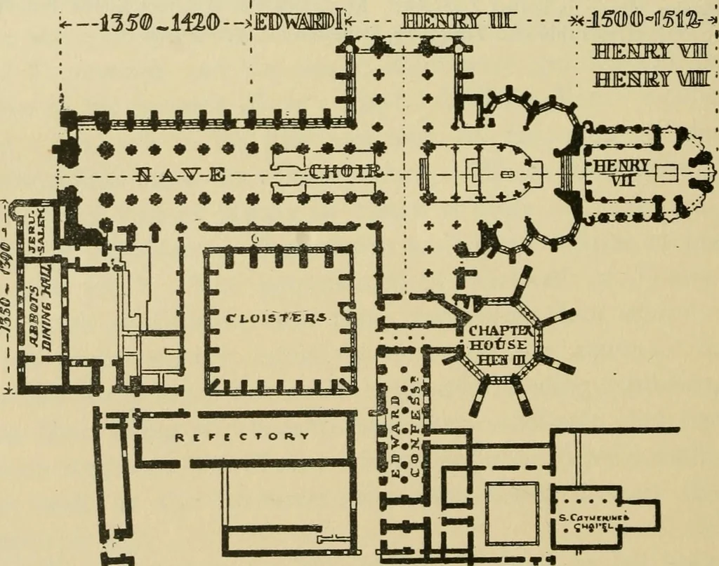 An illustration from Gothic architecture in France, England, and Italy, 1915, leaf 453