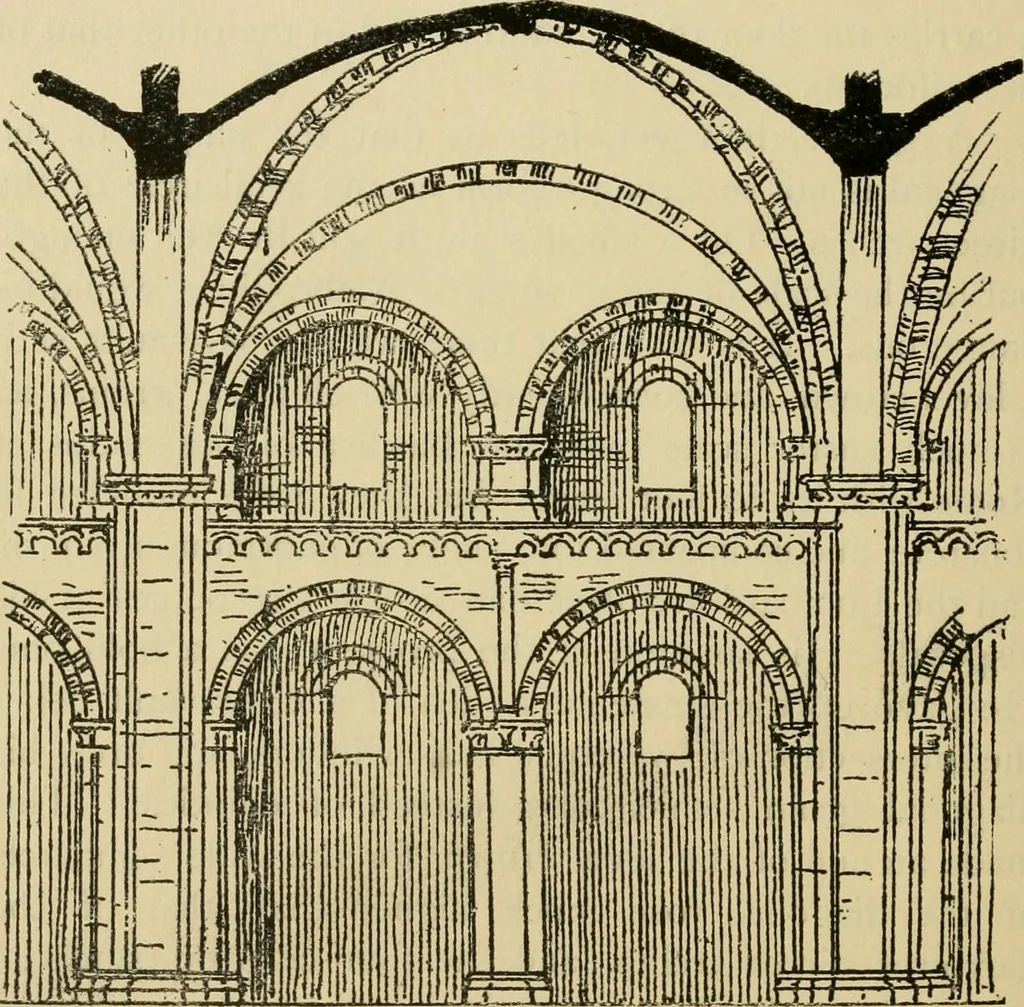 An illustration from Gothic architecture in France, England, and Italy, 1915, leaf 53