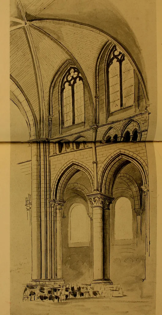 An illustration from Gothic architecture in France, England, and Italy, 1915, leaf 68