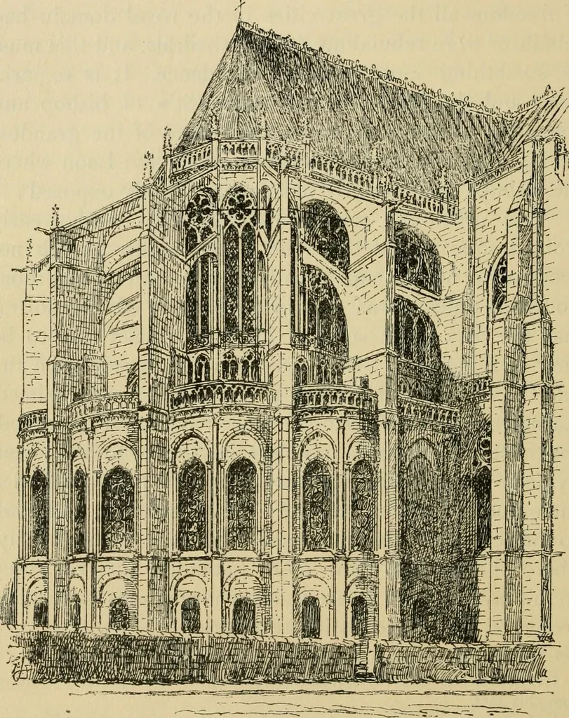 An illustration from Gothic architecture in France, England, and Italy, 1915, leaf 91