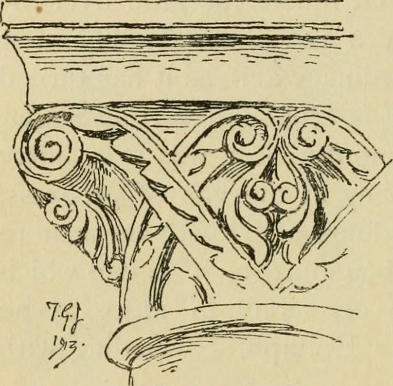 An illustration from Gothic architecture in France, England, and Italy, 1915, leaf 93