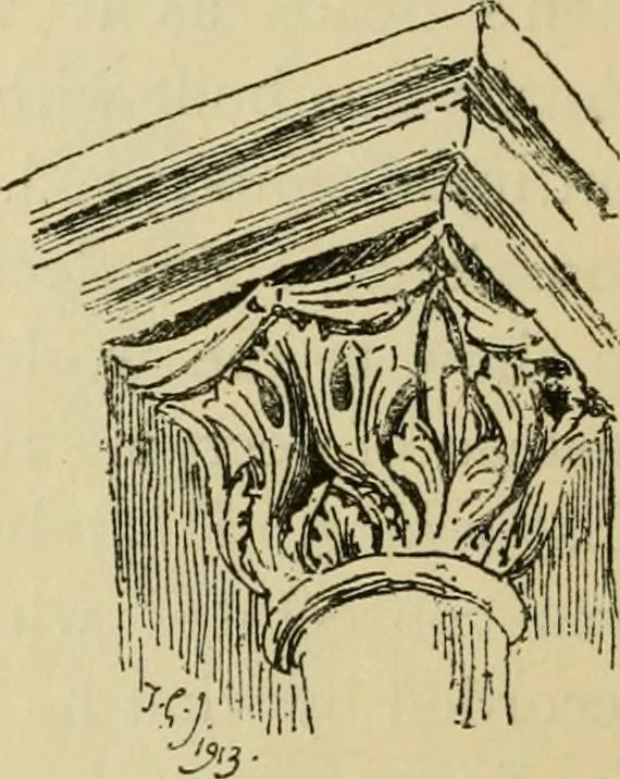 An illustration from Gothic architecture in France, England, and Italy, 1915, leaf 93