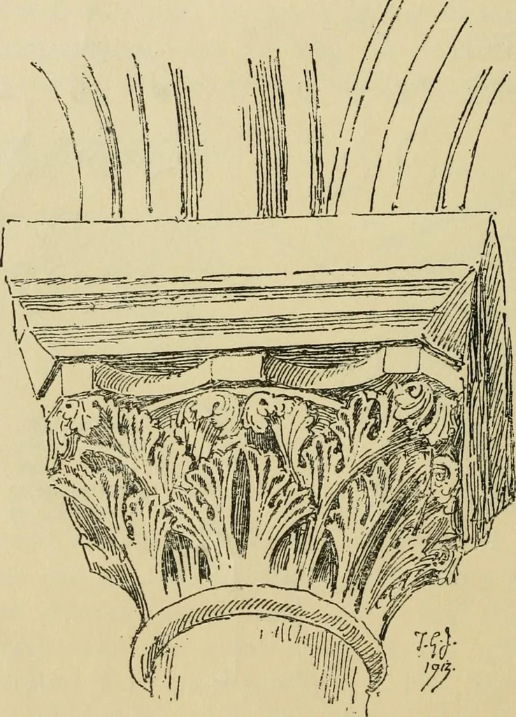 An illustration from Gothic architecture in France, England, and Italy, 1915, leaf 95