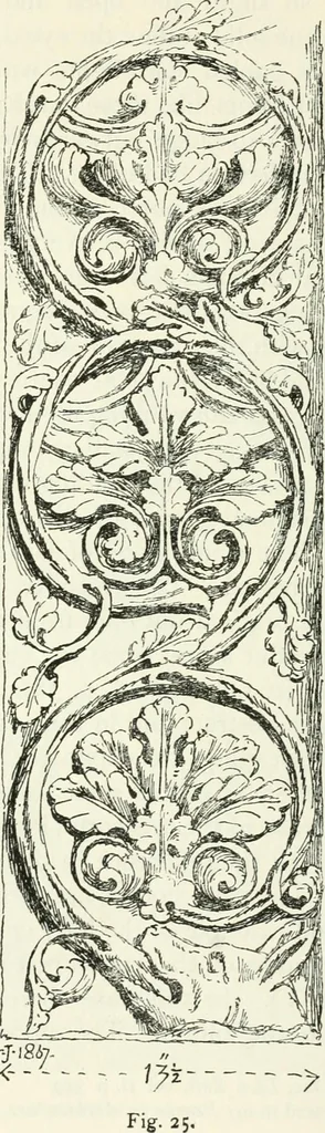 An illustration from Gothic architecture in France, England, and Italy, 1915, leaf 106