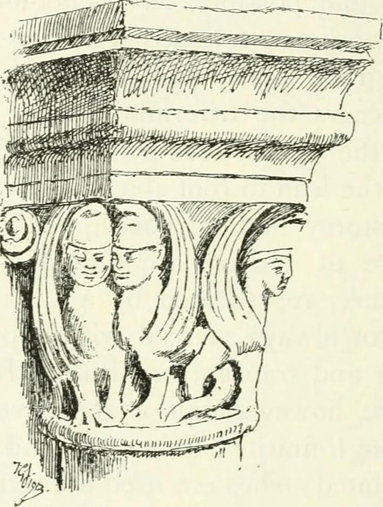 An illustration from Gothic architecture in France, England, and Italy, 1915, leaf 116