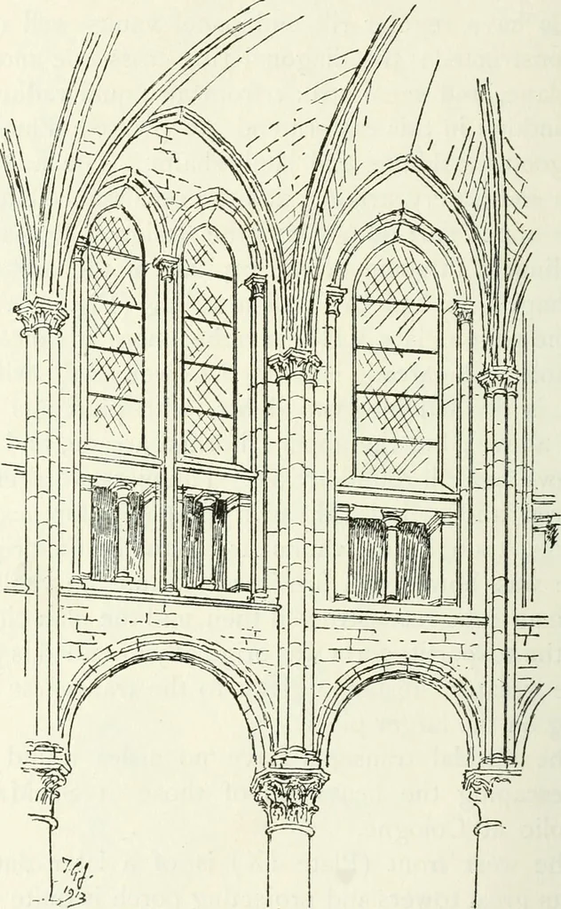 An illustration from Gothic architecture in France, England, and Italy, 1915, leaf 120