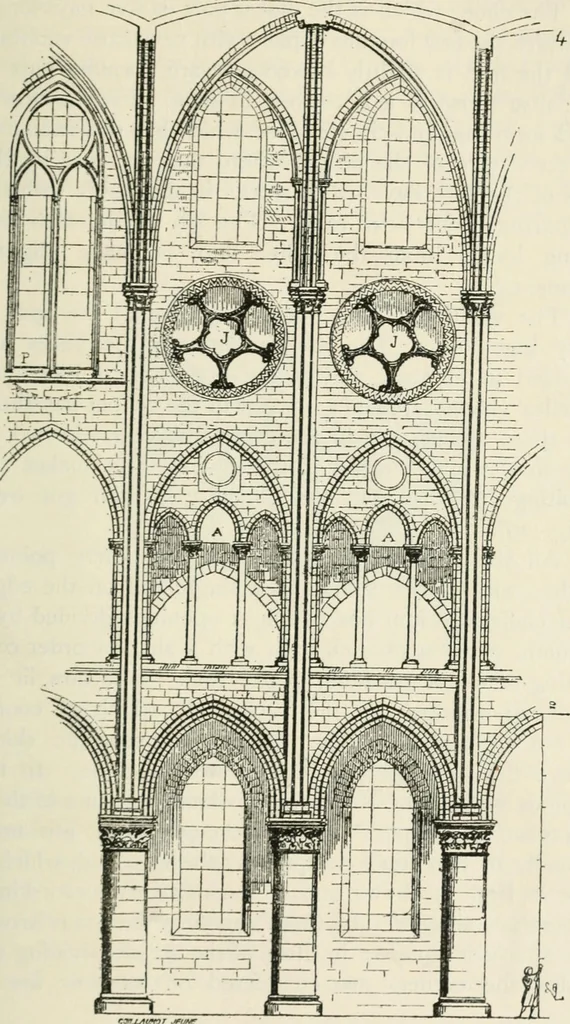 An illustration from Gothic architecture in France, England, and Italy, 1915, leaf 131