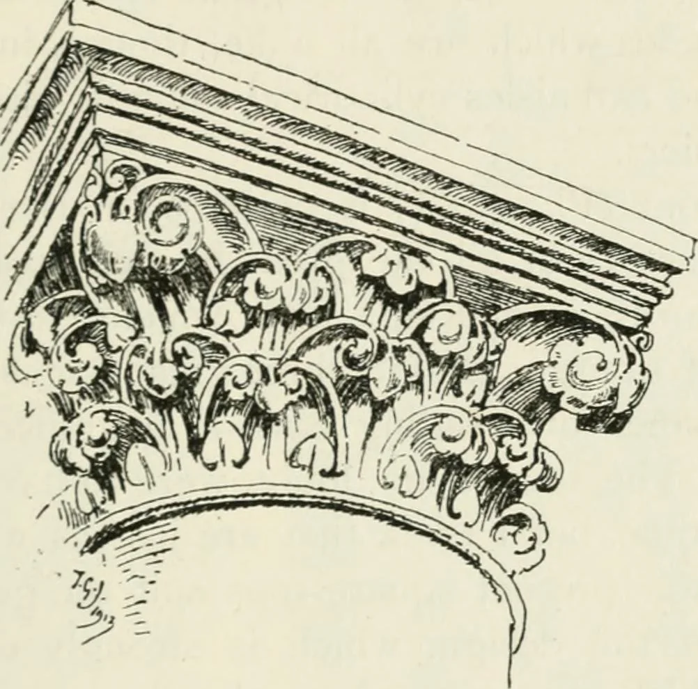 An illustration from Gothic architecture in France, England, and Italy, 1915, leaf 133