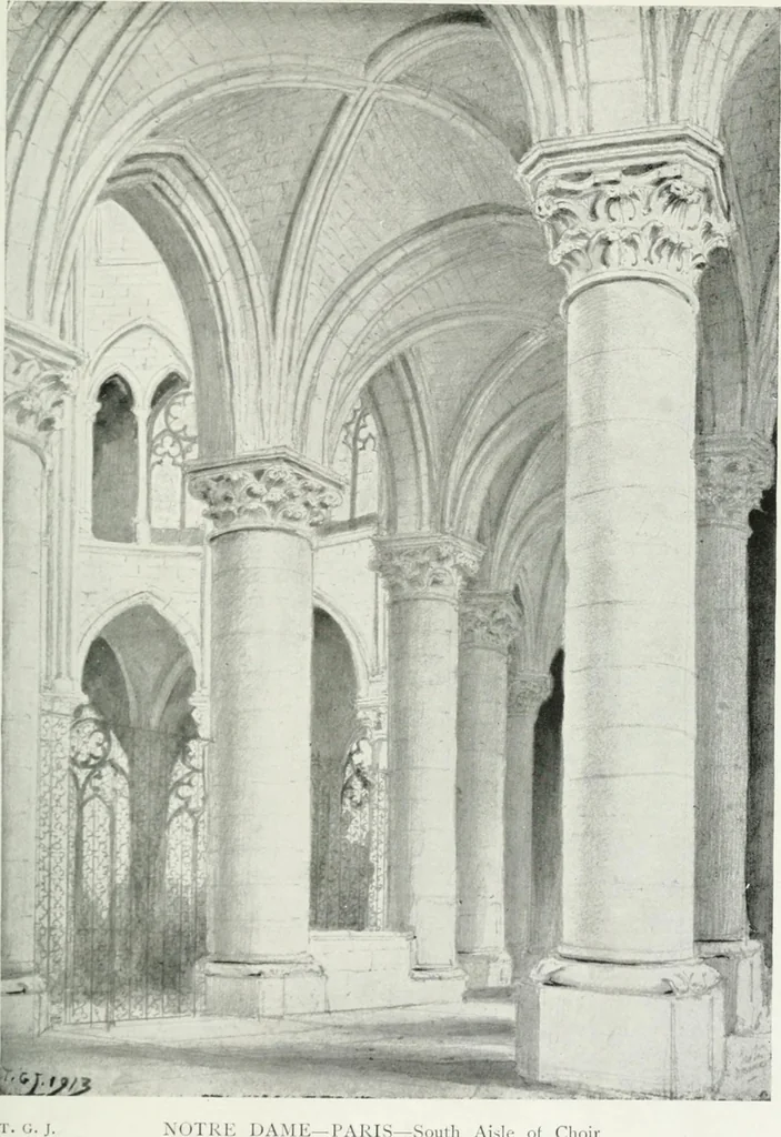 An illustration from Gothic architecture in France, England, and Italy, 1915, leaf 135