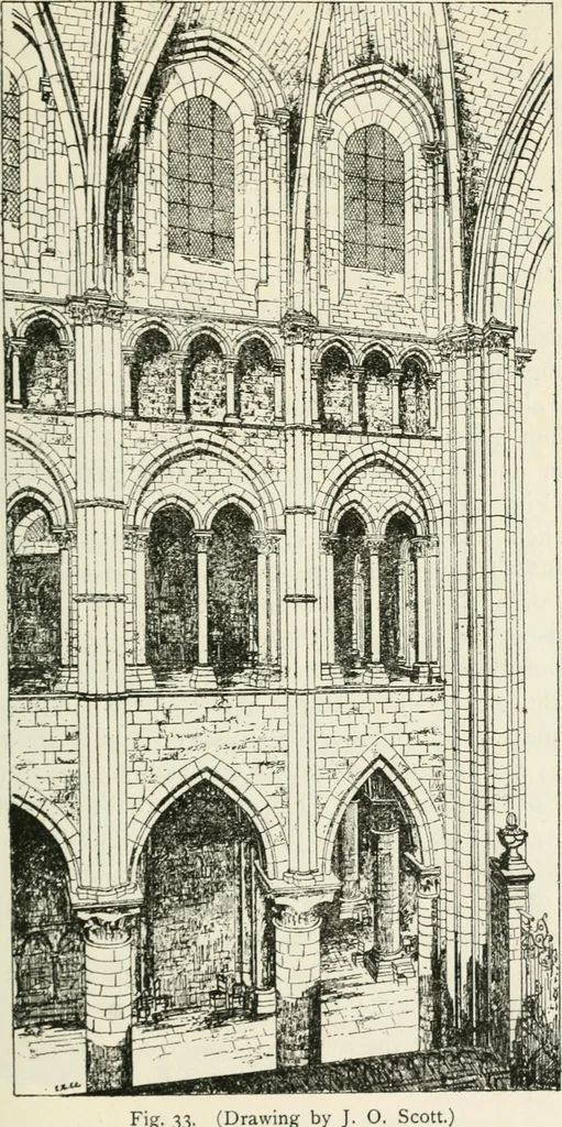 An illustration from Gothic architecture in France, England, and Italy, 1915, leaf 139