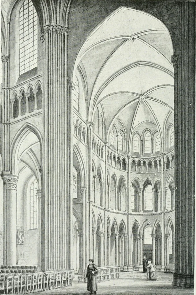 An illustration from Gothic architecture in France, England, and Italy, 1915, leaf 154