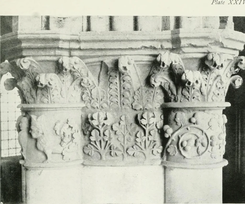 An illustration from Gothic architecture in France, England, and Italy, 1915, leaf 167