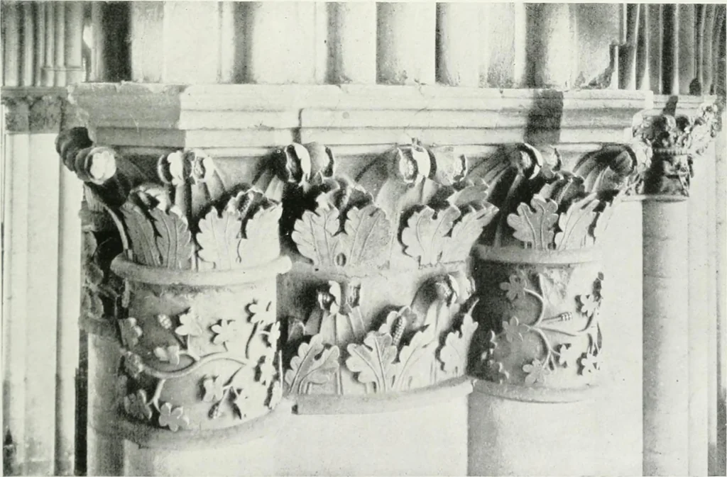 An illustration from Gothic architecture in France, England, and Italy, 1915, leaf 167