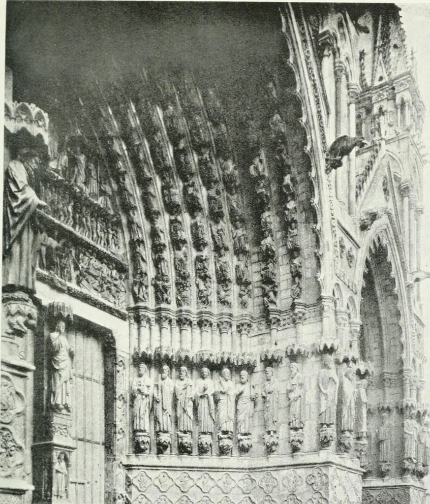 An illustration from Gothic architecture in France, England, and Italy, 1915, leaf 197