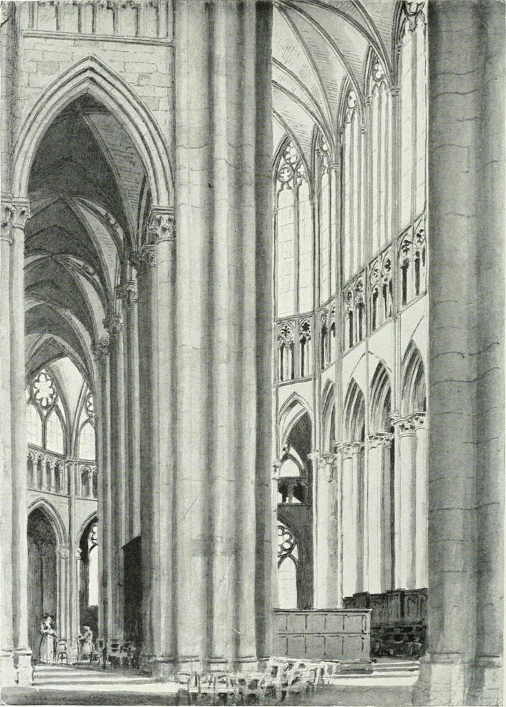An illustration from Gothic architecture in France, England, and Italy, 1915, leaf 206