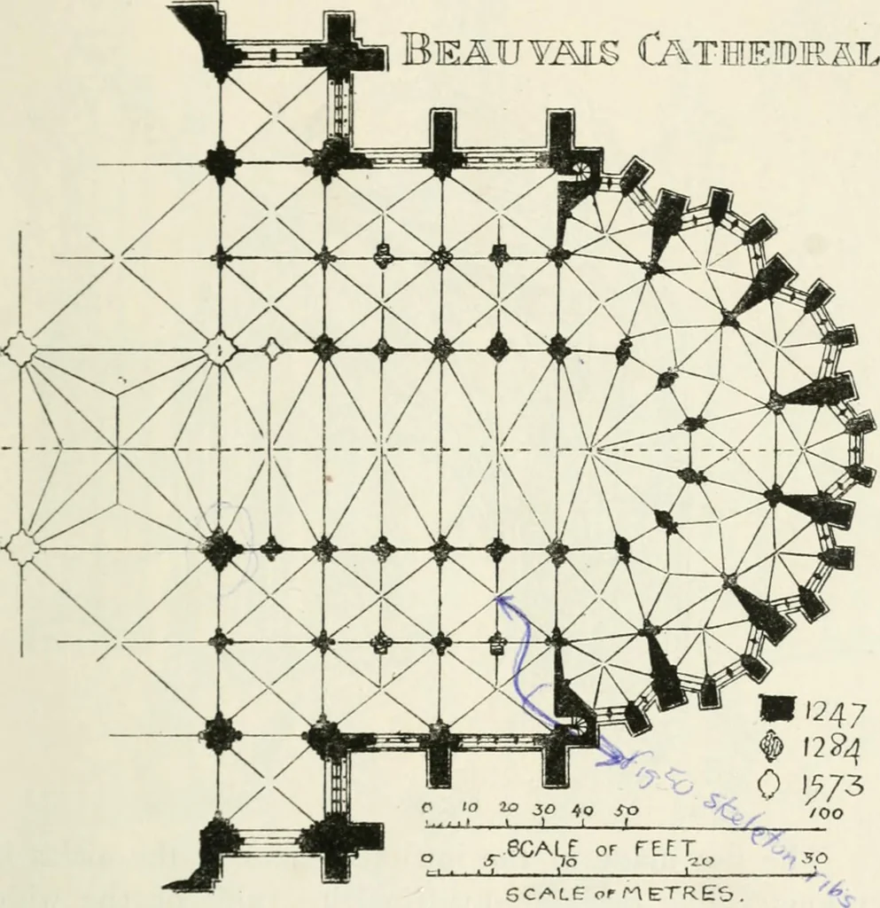 An illustration from Gothic architecture in France, England, and Italy, 1915, leaf 207