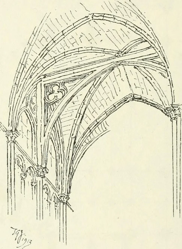 An illustration from Gothic architecture in France, England, and Italy, 1915, leaf 208