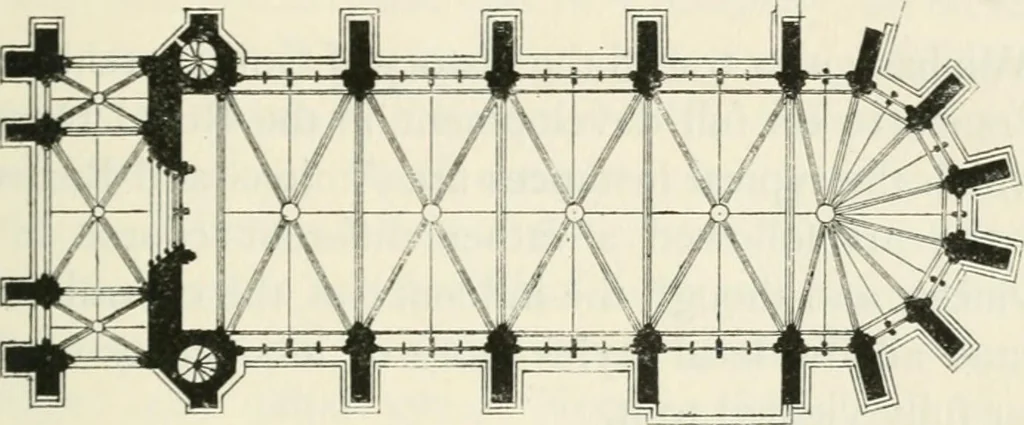 An illustration from Gothic architecture in France, England, and Italy, 1915, leaf 215