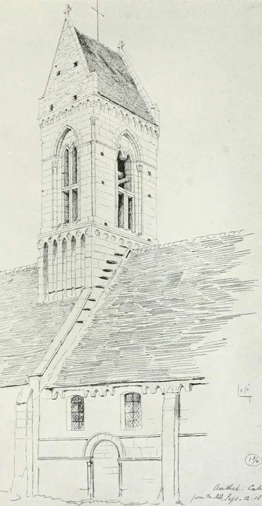 An illustration from Gothic architecture in France, England, and Italy, 1915, leaf 239