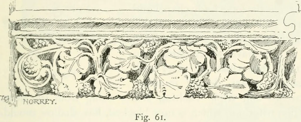 An illustration from Gothic architecture in France, England, and Italy, 1915, leaf 241