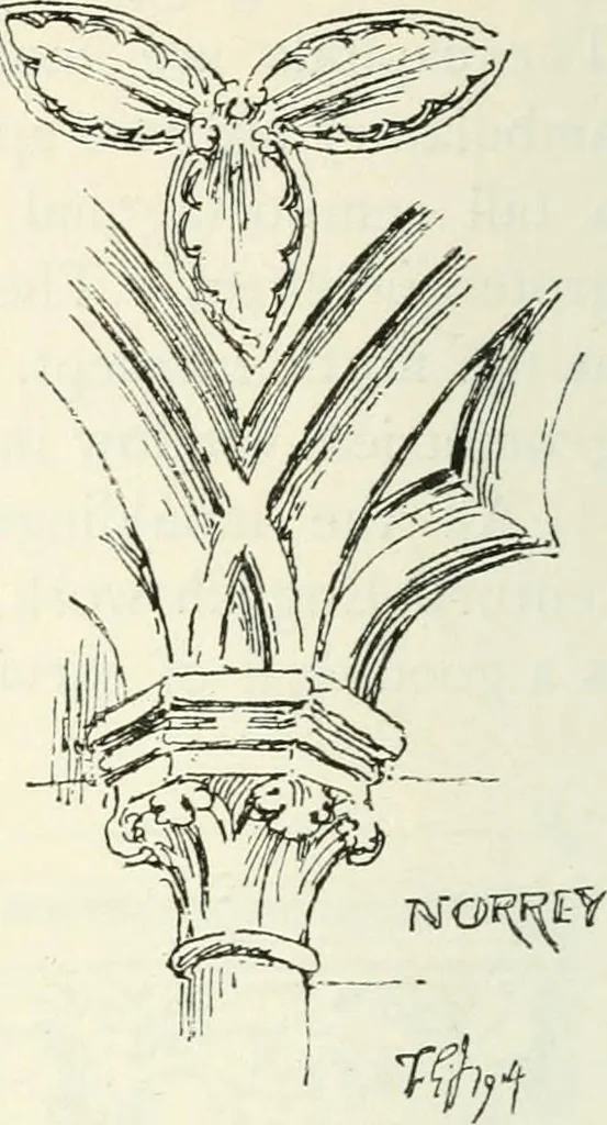 An illustration from Gothic architecture in France, England, and Italy, 1915, leaf 242