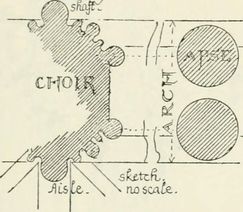 An illustration from Gothic architecture in France, England, and Italy, 1915, leaf 245