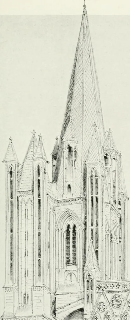 An illustration from Gothic architecture in France, England, and Italy, 1915, leaf 247