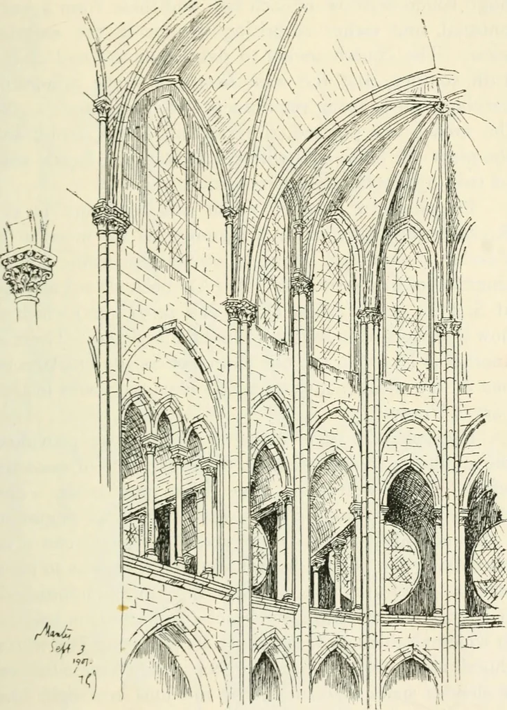 An illustration from Gothic architecture in France, England, and Italy, 1915, leaf 251