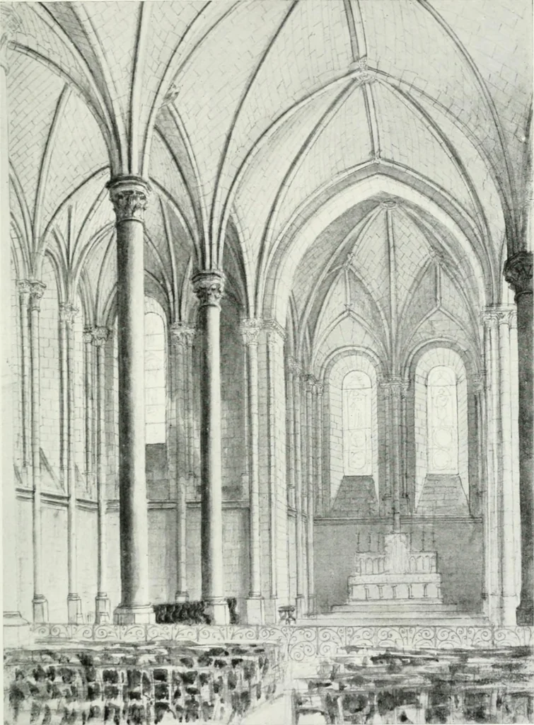 An illustration from Gothic architecture in France, England, and Italy, 1915, leaf 261