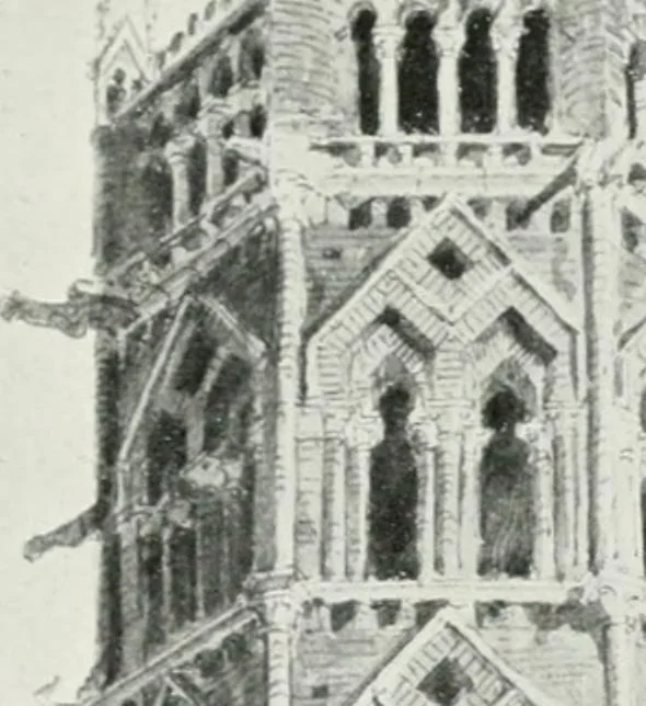 An illustration from Gothic architecture in France, England, and Italy, 1915, leaf 267