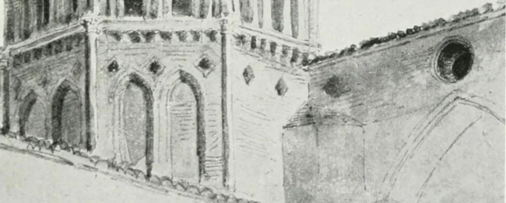 An illustration from Gothic architecture in France, England, and Italy, 1915, leaf 267