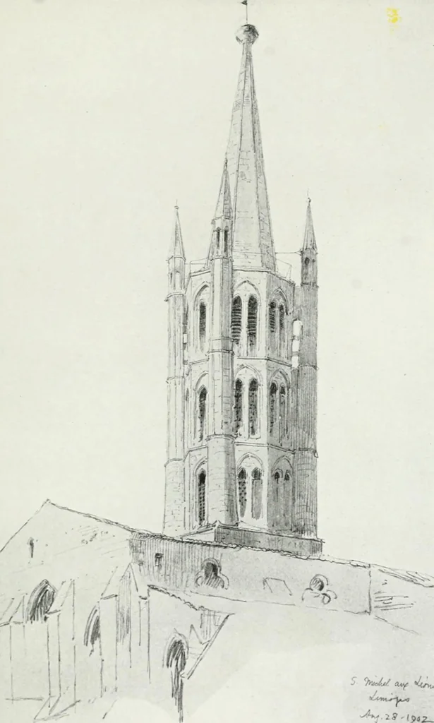 An illustration from Gothic architecture in France, England, and Italy, 1915, leaf 273