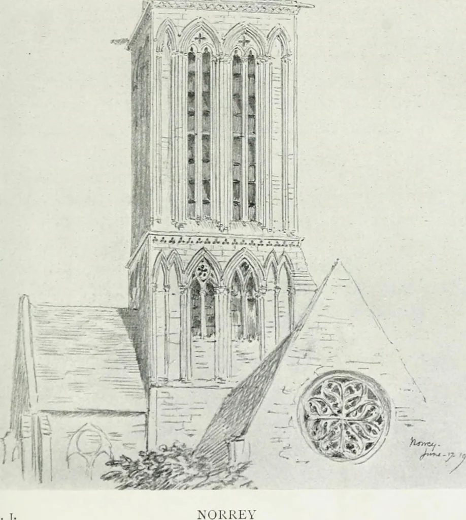 An illustration from Gothic architecture in France, England, and Italy, 1915, leaf 279