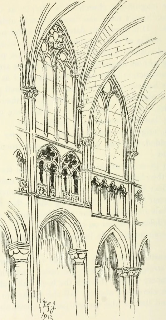 An illustration from Gothic architecture in France, England, and Italy, 1915, leaf 286