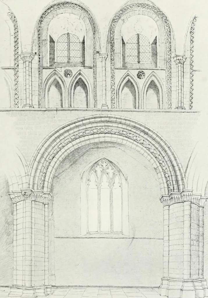 An illustration from Gothic architecture in France, England, and Italy, 1915, leaf 301