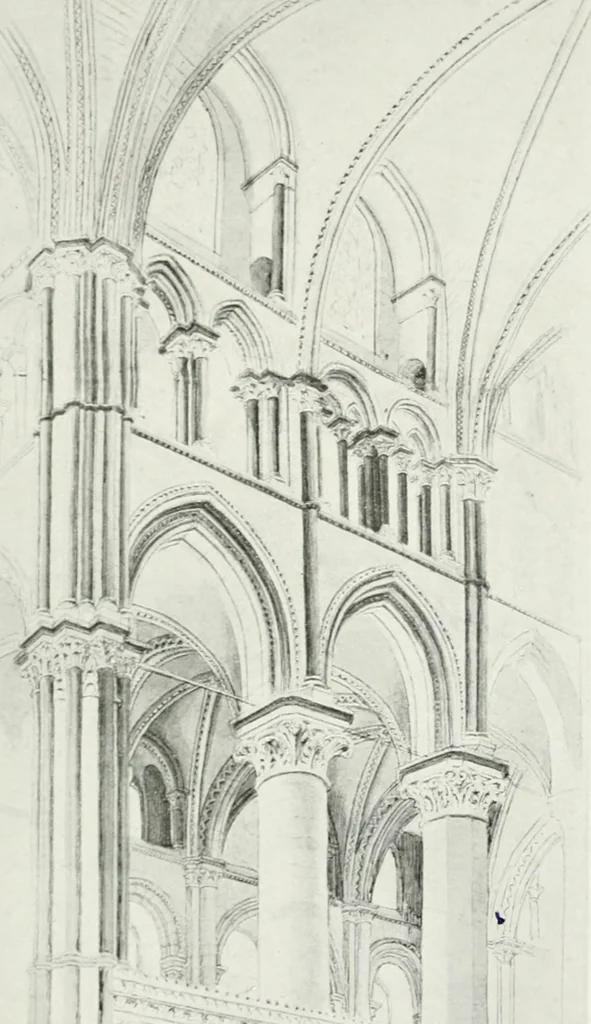 An illustration from Gothic architecture in France, England, and Italy, 1915, leaf 321