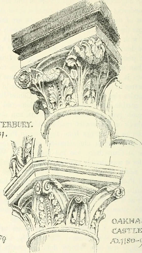 An illustration from Gothic architecture in France, England, and Italy, 1915, leaf 330