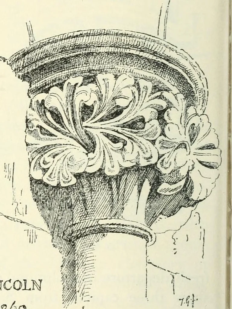 An illustration from Gothic architecture in France, England, and Italy, 1915, leaf 348